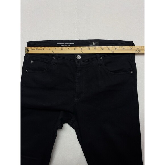 AG Adriano Goldschmied The Farrah Skinny Ankle Women's Sz 31 High-Rise Jeans - Picture 4 of 13